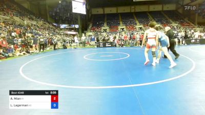 145 lbs Rnd Of 128 - Aziz Mian, Rhode Island vs Logan Lagerman, Kansas