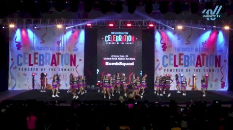 United Rock Nation All Stars - BombSquad [2024 L4 Senior Coed - D2 Day 1] 2024 The Varsity All-Star CELEBRATION