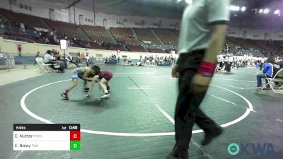 64 lbs Final - Colten Nutter, Pryor Tigers vs Everett Bolay, Perry Wrestling Academy