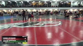 109 lbs Round 2 (16 Team) - Sydney Petzinger, North Central College vs Pauline Granados, McKendree