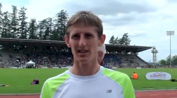 Taylor Milne after Harry Jerome International Track Classic 2011