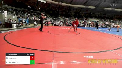 95 lbs Consi Of 16 #2 - Oliver Lange, Sebolt Wrestling Academy vs Matthew Esqueda, OCRTC