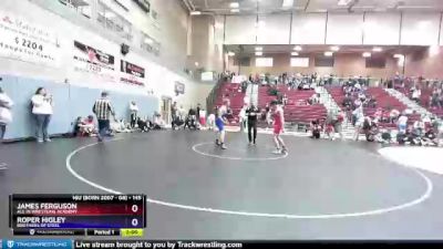 145 lbs Round 3 - James Ferguson, All In Wrestling Academy vs Roper Higley, Brothers Of Steel