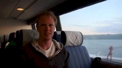 Matthew Gibney after last 1500 race of season at Victoria International Track Classic 2011