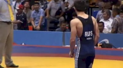 66 lbs quarter-finals Rasul Dzukaev vs. Kerziev