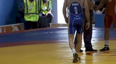 66 lbs semi-finals Adam Batirov vs. Rasul Dzukaev