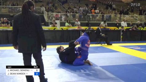 JOHN MICHAEL SEMENUK IV vs JARON DEAN NIMOCK 2024 Pan Jiu Jitsu IBJJF Championship