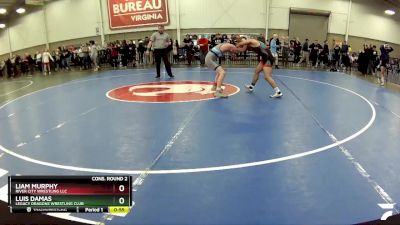 120 lbs Cons. Round 2 - Liam Murphy, River City Wrestling LLC vs Luis Damas, Legacy Dragons Wrestling Club