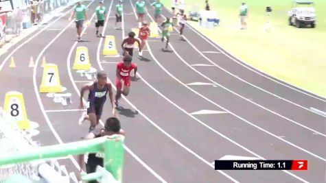 Youth Boys' 200m Hurdles, Prelims 4 - Age 14