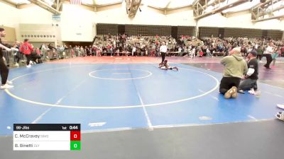 99-J lbs Consolation - Christian McCravey, Savage Wrestling Academy vs Bradon Binetti, Olympic