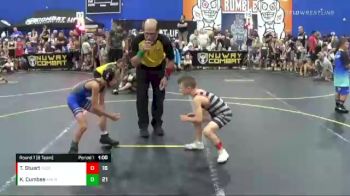 60 lbs Round 1 (8 Team) - Keegan Cumbee, American Gladiators vs Talon Stuart, Nebraska Elite