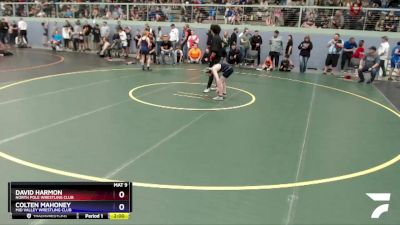 78 lbs Round 2 - Colten Mahoney, Mid Valley Wrestling Club vs David Harmon, North Pole Wrestling Club