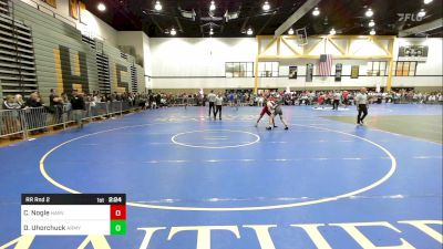 133B lbs Rr Rnd 2 - Coleman Nogle, Harvard vs Daniel Uhorchuck, Army