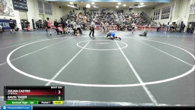 160 lbs Cons. Round 1 - Julian Castro, La Quinta vs Gavin Yager, Fountain Valley