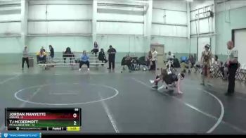 88 lbs Round 6 (8 Team) - TJ McDermott, PA Alliance Red vs Jordan Manyette, Kraken
