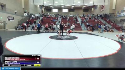 108 lbs Round 5 - Blake Nichols, Bonners Ferry Wrestling Club vs Jason Lewis, Grizzly Wrestling Club