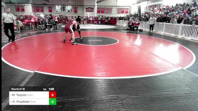 195 lbs Round Of 16 - Michael Toppan, Gloucester vs Elijah Prophete, Taunton