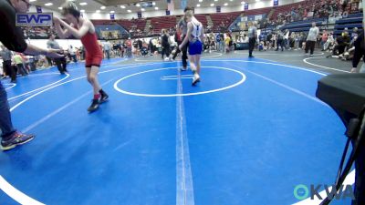 76 lbs Semifinal - Jasper Coleman, Tuttle Elite Wrestling Club vs Liam Kappler, Choctaw Ironman Youth Wrestling