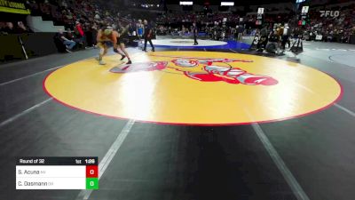 182 lbs Round Of 32 - Sonny Acuna, Northview (SS) vs Conner Dasmann, Oak Ridge (SJ)