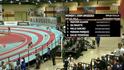 Women's 200m, Prelims 19