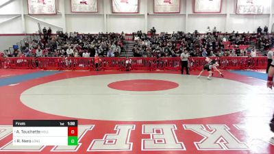 120 lbs Final - Anthony Touchette, Holliston vs Ryan Nero, Longmeadow