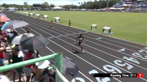 Youth Boys' 200m, Semi-Finals 9 - Age 11-12