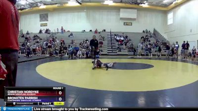 45 lbs Round 1 - Christian Nordyke, Region Wrestling Academy vs Bronxten Parrish, Contenders Wrestling Academy