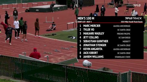 Men's 100m, Prelims 4