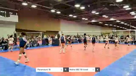 Paramount 16 vs Metro VBC 16 travel - 2022 JVA Summerfest presented by Nike