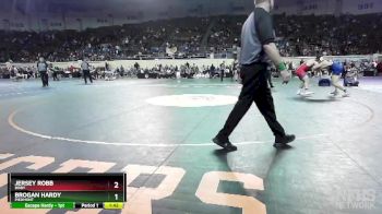 6A-215 lbs Quarterfinal - Brogan Hardy, Piedmont vs Jersey Robb, Bixby