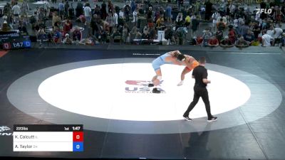 220 lbs Semis - Kai Calcutt, Illinois vs Alex Taylor, Ohio