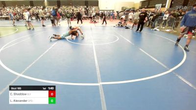 147-H lbs Round Of 64 - Charles Shaddow, Olympic vs Logan Alexander, GPS Wrestling Club