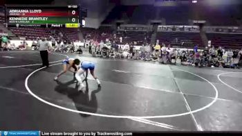 W-130 lbs Quarters & 1st Wb (16 Team) - Kennedie Brantley, North Carolina vs Adrianna Lloyd, Arizona