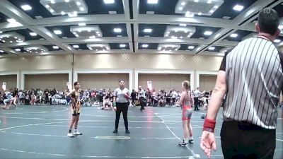 88 lbs Semifinal - Madyn Overman, Valiant College Prep vs Michelle Rialmo, Americana Jiu Jitsu Collective