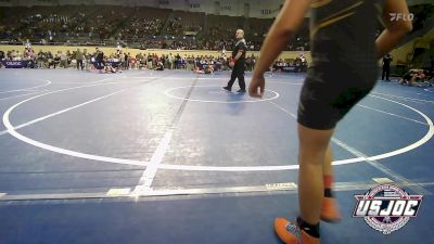 100 lbs Round Of 16 - Jett Greer, Shelton Wrestling Academy vs Christian Garcia, Checotah Matcats