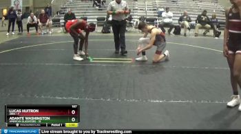107 lbs Round 4 (6 Team) - Adante Washington, American Gladiators vs Lucas Huitron, Ares