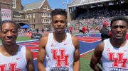 Houston Men Take 4x100m Again