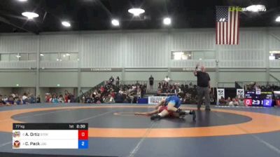 77 kg Quarterfinal - Alec Ortiz, Minnesota Storm vs Cody Pack, NYAC/LOG