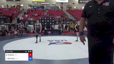 63 kg Rnd Of 16 - Brian Grabner, Interior Grappling Academy vs Jason Worthley, Sanderson Wrestling Academy