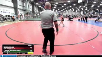 88 lbs Rd# 4- 2:00pm Friday Final Pool - Chase Wirnsberger, PA Blue vs Jax Hanson, East Coast Elite