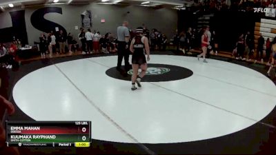 125 lbs. Cons. Round 3 - Kuumaka Rayphand, Smith-Cotton vs Emma Mahan, Odessa