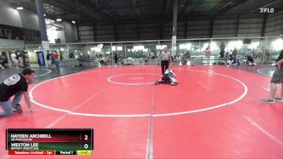 85 lbs Semifinal - Weston Lee, Defiant Wrestling vs Hayden Archbell, VB Fighthouse