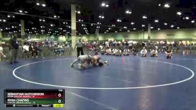 170 lbs Round 4 (16 Team) - Sebastian Hutchinson, NFWA Oakleaf Knights vs Ryan Chafins, CHOICES (Beaver Local)