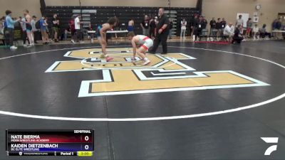 132 lbs Semifinal - Nate Bierma, Moen Wrestling Academy vs Kaiden Dietzenbach, DC Elite Wrestling