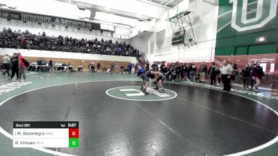 126 lbs Consi Of 4 - Martin Bocanegra, Rancho Cucamonga vs Brandon Vinluan, Upland