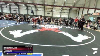 144 lbs Cons. Round 6 - Bryce Rowland, WA vs Luke Suro, CO