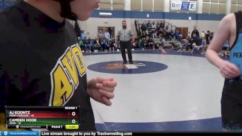 105 lbs Round 1 (4 Team) - Zachary Simmonds, Perry Meridian vs Brycen Cone, Avon