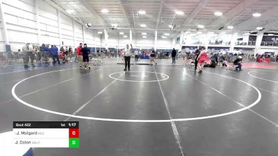 188 lbs Quarterfinal - Jaron Molgard, Red Roots WC vs Jeremia Colon, Walpole