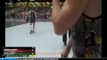 132 lbs Round 1 (4 Team) - Devon Kerr, 3A La Pine vs Sylis Williams, 3A South Umpqua