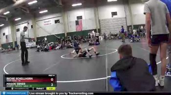 55 lbs Round 3 (6 Team) - Mason Ebner, Kearney Matcats - Gold vs Richie Schellhorn, Team Zapas